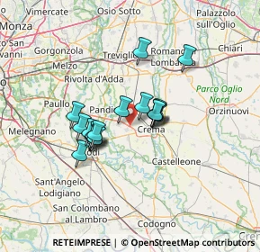 Mappa S.P. Paullese 415 Km.31, 26010 Bagnolo Cremasco CR, Italia (9.97529)