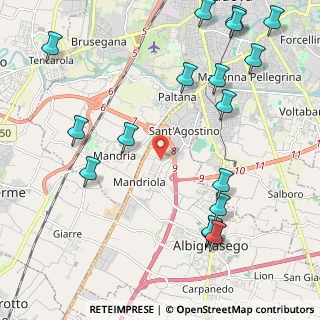 Mappa Parco Alvarez, 35020 Albignasego PD, Italia (2.75529)