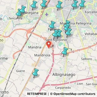 Mappa Parco Alvarez, 35020 Albignasego PD, Italia (2.72667)