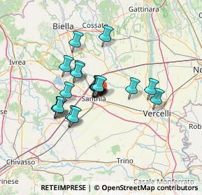 Mappa Corso Umberto I, 13043 Cigliano VC, Italia (10.132)