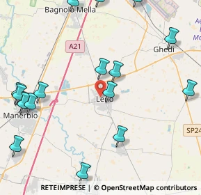 Mappa Via Cotichetta, 25024 Leno BS, Italia (5.888)