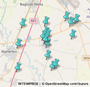 Mappa Via Cotichetta, 25024 Leno BS, Italia (3.54375)