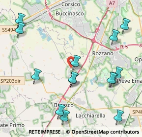 Mappa Via Grazia Deledda, 20080 Zibido San Giacomo MI, Italia (4.96929)