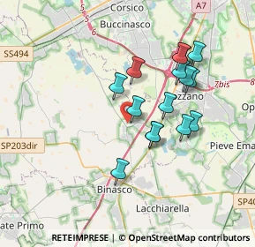 Mappa Via Grazia Deledda, 20080 Zibido San Giacomo MI, Italia (3.14)