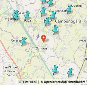 Mappa SP 12, 30030 Fossò VE, Italia (2.64385)