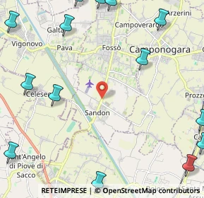 Mappa SP 12, 30030 Fossò VE, Italia (3.51133)