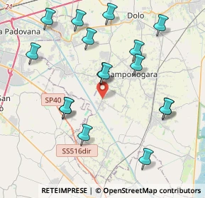 Mappa SP 12, 30030 Fossò VE, Italia (4.33625)