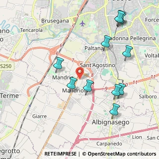 Mappa Via Battaglia, 35020 Albignasego PD, Italia (2.32818)