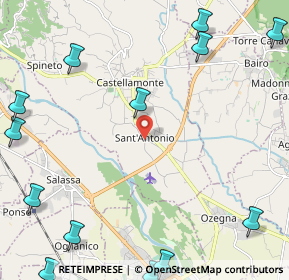 Mappa Via Rivarolo, 10081 Castellamonte TO, Italia (3.39231)