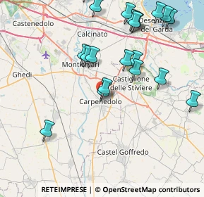 Mappa Via P. da Volpedo, 25013 Carpenedolo BS, Italia (9.0495)