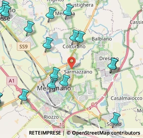 Mappa SP39 km 1.100, 20070 Vizzolo Predabissi MI, Italia (2.999)