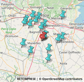 Mappa Via Tintoretto, 25024 Leno BS, Italia (11.90944)