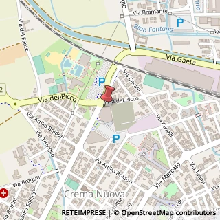 Mappa Via Indipendenza, 44, 26013 Crema, Cremona (Lombardia)