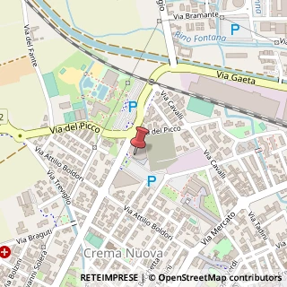 Mappa Via Indipendenza, 44, 26013 Crema, Cremona (Lombardia)