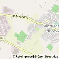 Mapa Zevio
