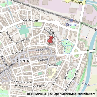 Mappa Via Ponte della Crema, 12, 26013 Crema, Cremona (Lombardia)