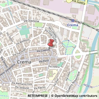 Mappa Via Civerchi, 39, 26013 Crema, Cremona (Lombardia)