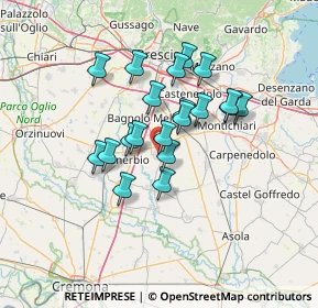 Mappa Via Albini, 25024 Leno BS, Italia (10.5535)