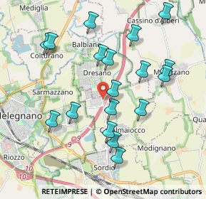 Mappa Strada Provinciale, 26831 Casalmaiocco LO, Italia (1.96167)