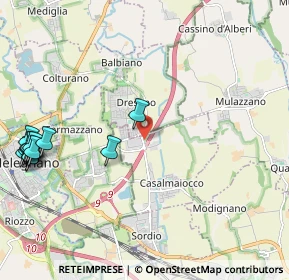 Mappa Strada Provinciale, 26831 Casalmaiocco LO, Italia (2.86769)