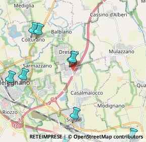 Mappa Strada Provinciale, 26831 Casalmaiocco LO, Italia (3.03636)