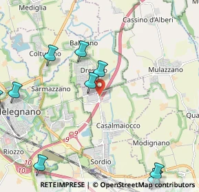 Mappa Strada Provinciale, 26831 Casalmaiocco LO, Italia (3.05909)