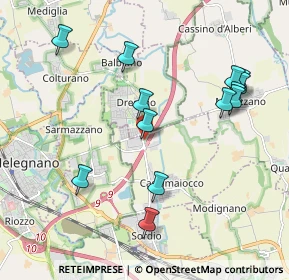 Mappa Strada Provinciale, 26831 Casalmaiocco LO, Italia (2.09077)