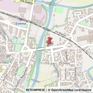 Mappa Via Luigi Cadorna, 37, 26013 Crema, Cremona (Lombardia)