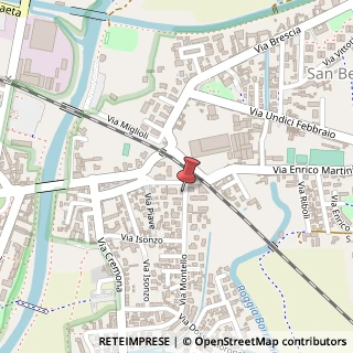Mappa Via Montello, 69, 26013 Crema, Cremona (Lombardia)
