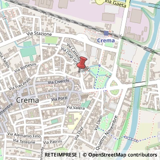 Mappa Via Luigi Griffini, 48, 26013 Crema, Cremona (Lombardia)