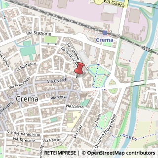 Mappa Piazza Garibaldi, 18, 26013 Crema, Cremona (Lombardia)