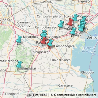 Mappa Piazza Liberazione, 35020 Ponte San Nicolò PD, Italia (17.53875)