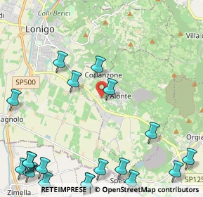 Mappa Via Pozzetto, 36045 Alonte VI, Italia (3.2725)