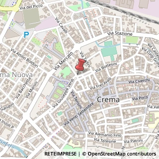 Mappa Piazza Marconi,  22, 26013 Crema, Cremona (Lombardia)