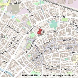 Mappa Piazza Guglielmo Marconi, 21, 26013 Crema, Cremona (Lombardia)