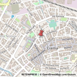 Mappa Piazza Guglielmo Marconi, 11, 26013 Crema, Cremona (Lombardia)