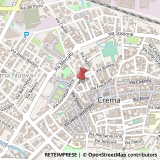Mappa Via Ponte Furio, 35, 26013 Crema, Cremona (Lombardia)