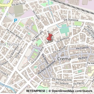 Mappa Piazza Guglielmo Marconi, 26, 26013 Crema, Cremona (Lombardia)