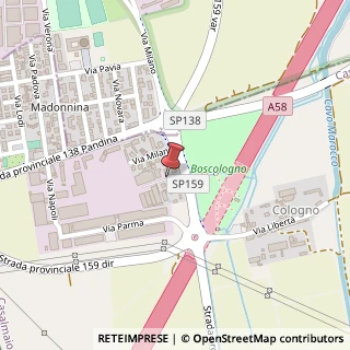 Mappa Via Parma, 15, 26831 Casalmaiocco, Lodi (Lombardia)