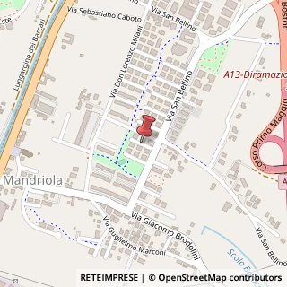 Mappa Via Don Giovanni Bosco,  26, 35020 Albignasego, Padova (Veneto)