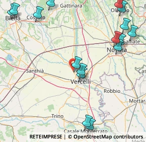 Mappa LocautoDue Peugeot, 13030 Caresanablot VC, Italia (22.53063)