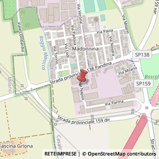 Mappa Via Napoli, 5, 26831 Casalmaiocco, Lodi (Lombardia)