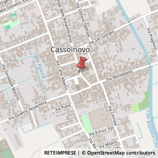 Mappa Via C. Lavatelli, 55, 27023 Cassolnovo, Pavia (Lombardia)