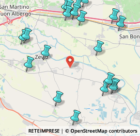 Mappa Via Sandellara, 37059 Zevio VR, Italia (5.375)