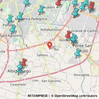 Mappa 35020 Padova PD, Italia (3.4795)