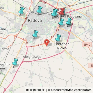 Mappa 35020 Padova PD, Italia (5.2175)