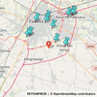 Mappa 35020 Padova PD, Italia (4.71636)