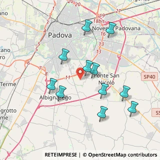 Mappa 35020 Padova PD, Italia (3.77818)