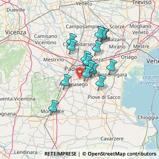 Mappa 35020 Padova PD, Italia (10.89533)