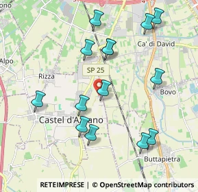 Mappa Via Marmolada, 37060 Castel d'Azzano VR, Italia (2.05643)